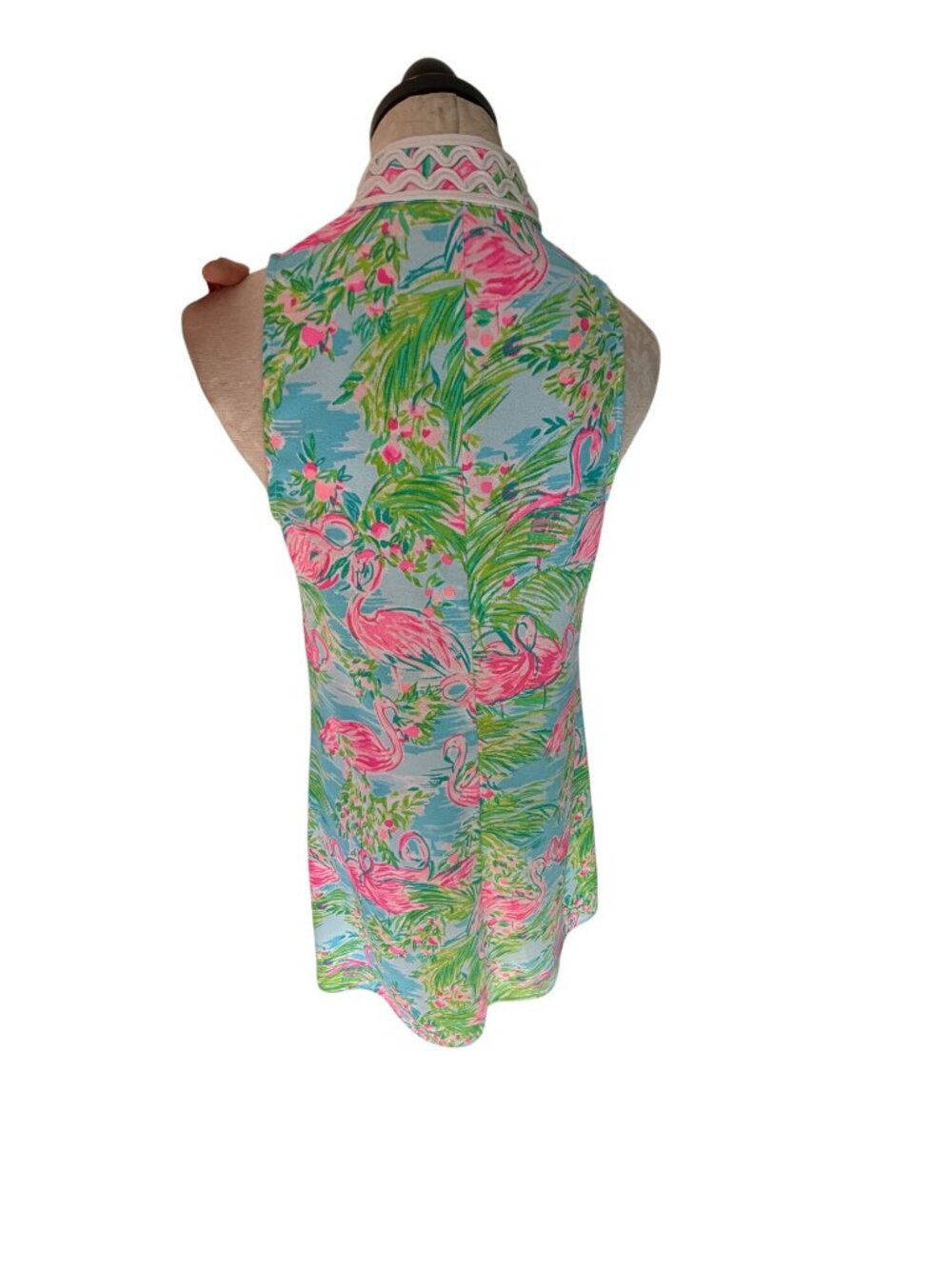 Lilly Pulitzer Jane Womens Shift Dress Size 4 Polyester Collar Multicolor Casual - Picture 3 of 12